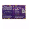 Dark Vegan PolkaDot Chocolate Bar - Image 2